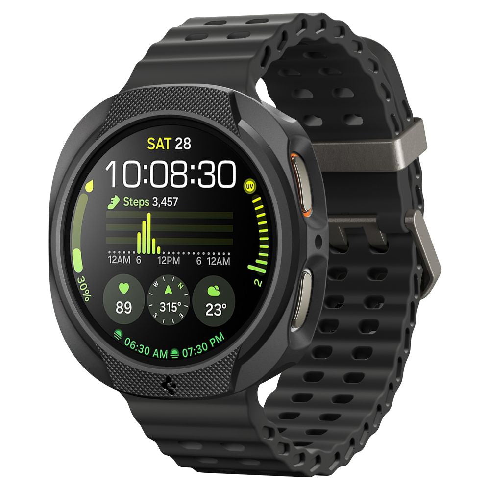 Spigen Liquid Air Case for Samsung Galaxy Watch8 40mm, Matte Black ACS09840