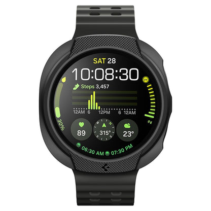 Spigen Liquid Air Case for Samsung Galaxy Watch8 40mm, Matte Black ACS09840