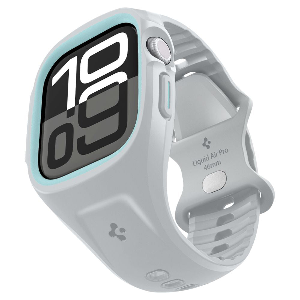 Spigen Liquid Air Pro -kotelo Apple Watch Series 10 / 11 46mm, Harmaa ACS09318