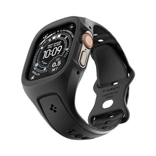 Spigen Liquid Air Pro Case for Apple Watch Ultra Series, Black ACS05463