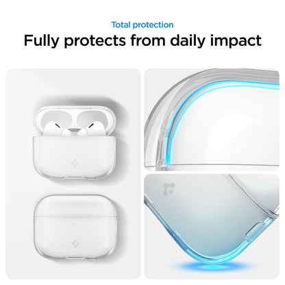 Spigen Liquid Crystal -suojakotelo Apple AirPods Pro 3:lle, Läpinäkyvä ACS10019
