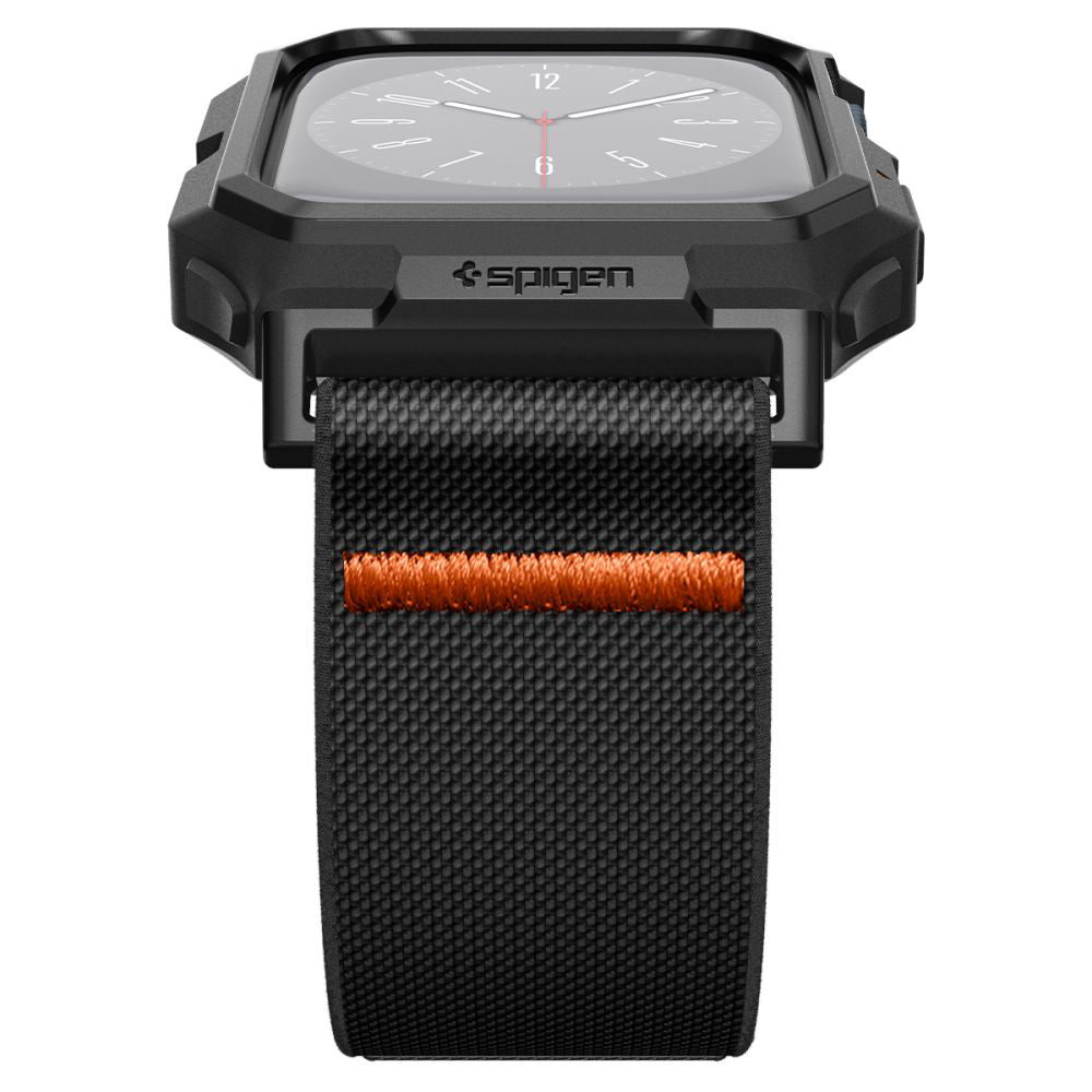Spigen Lite Fit Pro -kotelo Apple Watch 44mm Seriesille, Mattamusta ACS07103