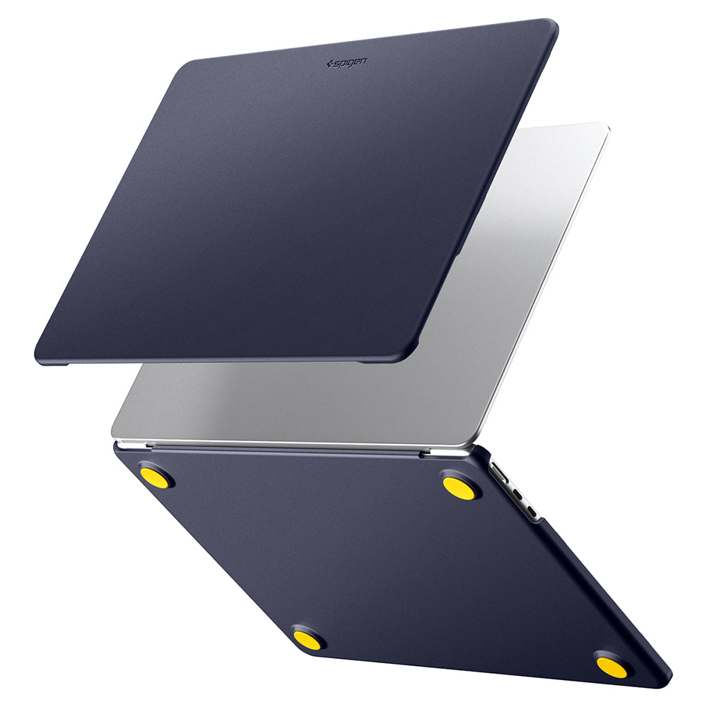 Spigen Nano Pop -kotelo Apple MacBook Air 15 tuumaa (2026) / (2025) / (2024) / (2023), Laivastonsininen ACS11266