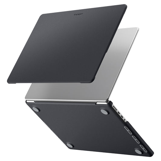 Spigen Nano Pop -suojakuori Apple MacBook Pro 16 tuumaa (2026) / (2024) / (2023) / (2021), Musta ACS11275