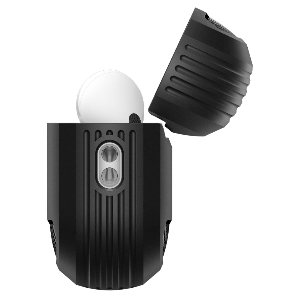 Spigen Rugged Armor -suojakotelo Apple AirPods Pro 3:lle, Mattamusta ACS09822