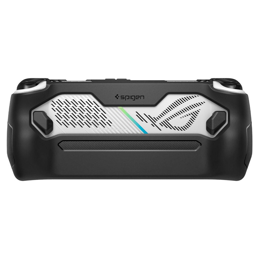 Spigen Rugged Armor -suojakotelo Asus ROG Ally -konsolille, Mattamusta ACS06921