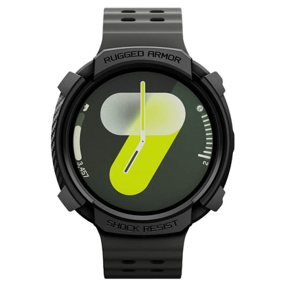 Spigen Rugged Armor Case for Samsung Galaxy Watch8 40mm, Black ACS10004