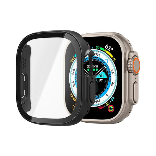 Spigen Thin Fit 360 -kuori Apple Watch Ultra Seriesille, Musta ACS05558
