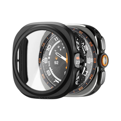 Spigen Thin Fit 360 -kuori Samsung Galaxy Watch Ultra2:lle, musta ACS11609