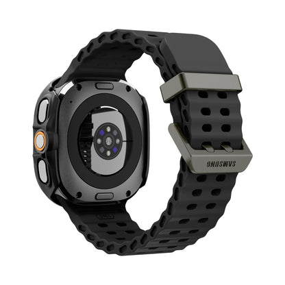Spigen Thin Fit 360 -kuori Samsung Galaxy Watch Ultra2:lle, musta ACS11609