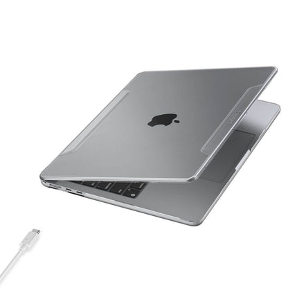 Spigen Thin Fit -kotelo Apple MacBook Air 13 tuumaa (2026) / (2025) / (2024) / (2022), läpinäkyvä ACS05271