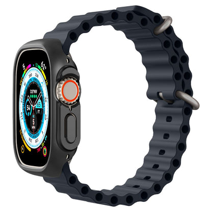Spigen Thin Fit -kotelo Apple Watch Ultra Seriesille, Musta ACS05458
