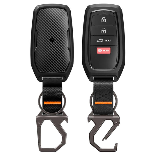 Spigen TK100 auton avaimen suojakuori Toyota Smartille, musta ACS11366