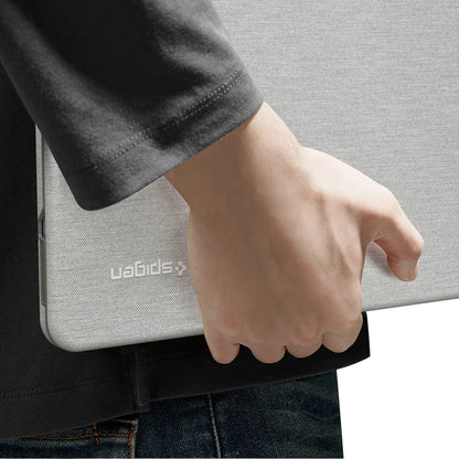 Spigen Urban Fit -kotelo Apple MacBook Neo 13 tuumaa, harmaa ACS11542