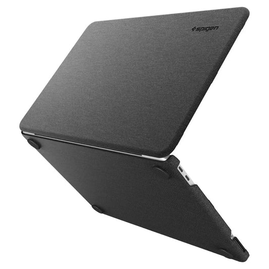 Spigen Urban Fit -kotelo Apple MacBook Neo 13 tuumaa, Musta ACS11541