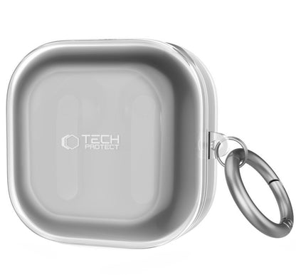 Tech-Protect Flexair -kuori Samsung Galaxy Buds4 / Buds4 Pro -läpinäkyvä