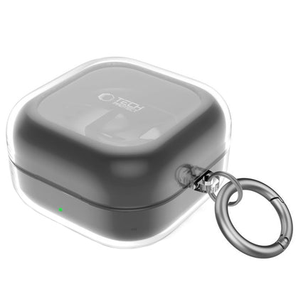 Tech-Protect Flexair -kuori Samsung Galaxy Buds4 / Buds4 Pro -läpinäkyvä