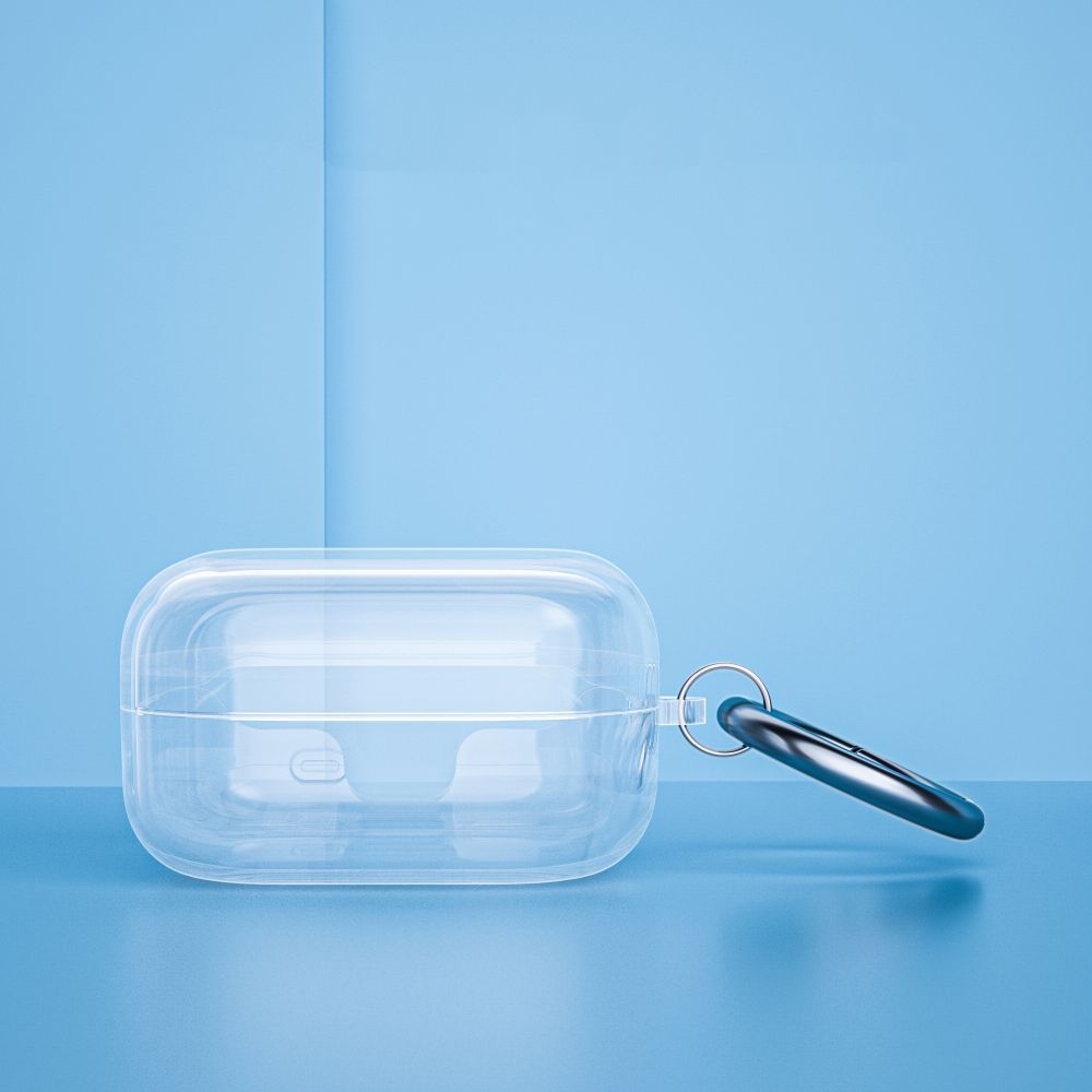 Tech-Protect Flexair -kuori Samsung Galaxy Buds4 / Buds4 Pro -läpinäkyvä