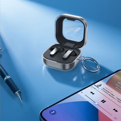 Tech-Protect Flexair -kuori Samsung Galaxy Buds4 / Buds4 Pro -läpinäkyvä