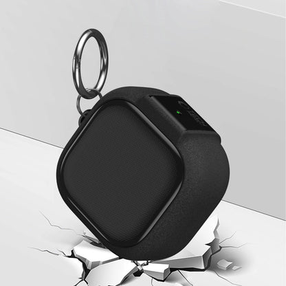 Tech-Protect Slim Hook -suojakotelo Samsung Galaxy Buds4 / Buds4 Pro -kuulokkeille, Musta