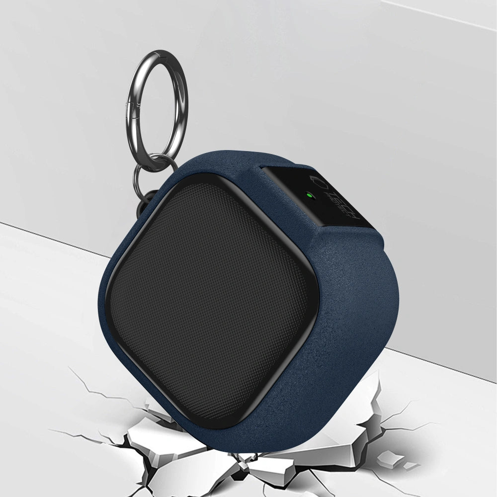 Tech-Protect Slim Hook -suojakotelo Samsung Galaxy Buds4 / Buds4 Pro -kuulokkeille, Tummansininen