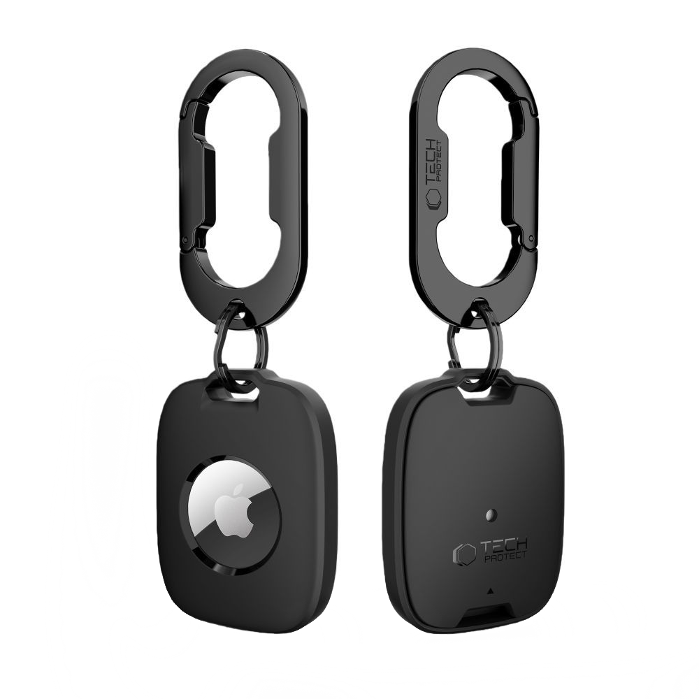 Tech-Protect Velar -suojakotelo Apple AirTagille, Musta