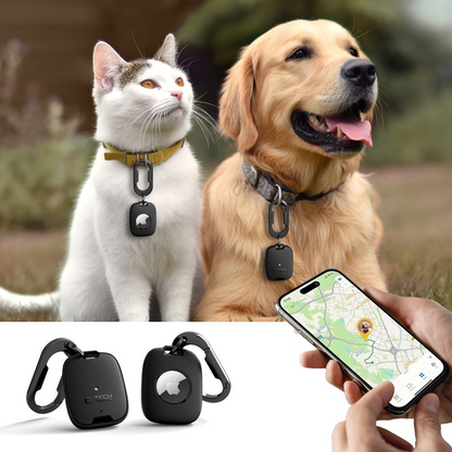 Tech-Protect Velar -suojakotelo Apple AirTagille, Musta