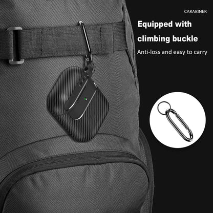 Techsuit CarbonFiber -kuori Apple AirPods Gen 2 / Gen 1:lle, Musta