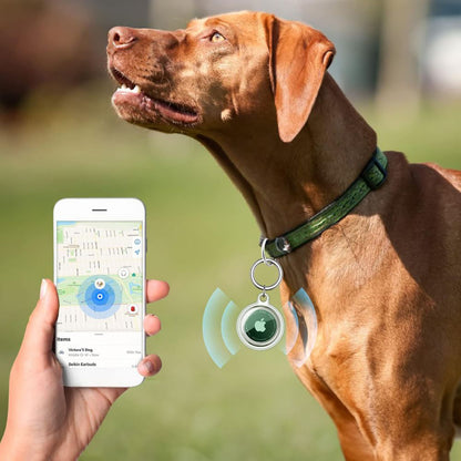 Techsuit CT15 -kuori Apple AirTagille, läpinäkyvä