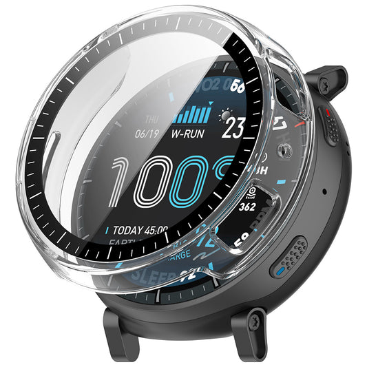 Techsuit Defense360 Pro Case for Amazfit Active Max, Transparent