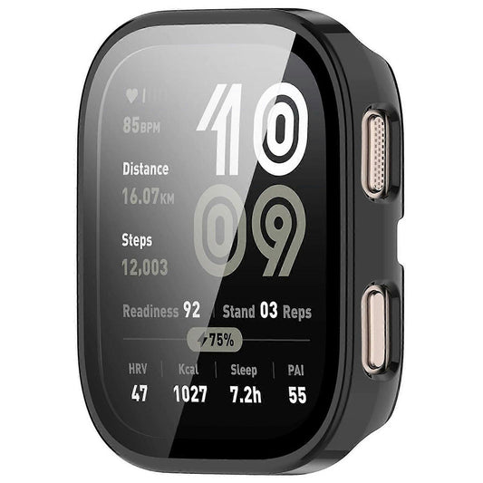 Techsuit Defense360 Pro -kuori Amazfit Bip 6:lle, Musta