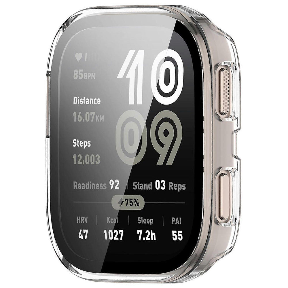 Techsuit Defense360 Pro -kuori Amazfit Bip 6:lle, läpinäkyvä