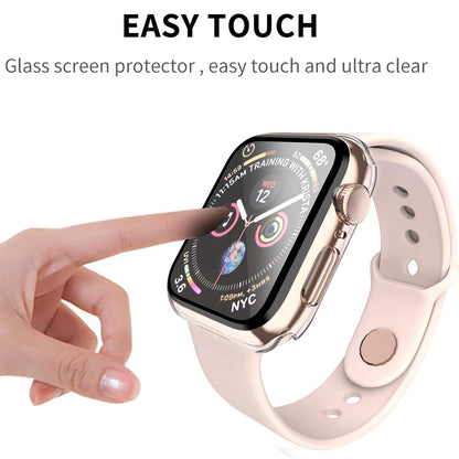 Techsuit Defense360 Pro -kuori Apple Watch 38mm -sarjalle, läpinäkyvä