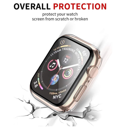 Techsuit Defense360 Pro -kuori Apple Watch 42mm -sarjalle, läpinäkyvä