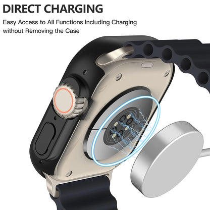 Techsuit Defense360 Pro -kuori Apple Watch Ultra Seriesille, musta