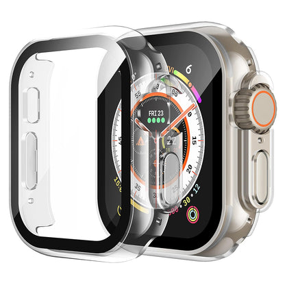Techsuit Defense360 Pro -kuori Apple Watch Ultra Seriesille, läpinäkyvä