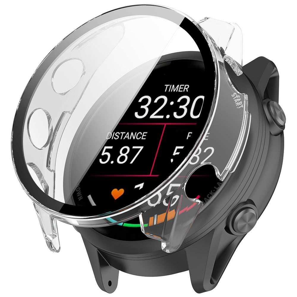 Techsuit Defense360 Pro Case for Garmin Forerunner 170 / 70, Transparent