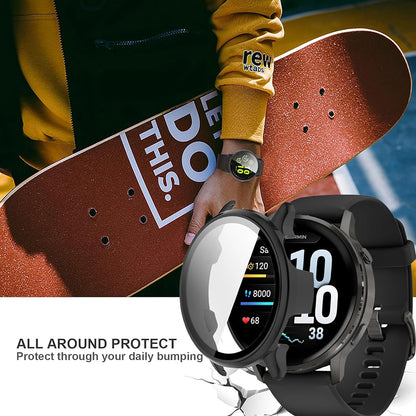 Techsuit Defense360 Pro -suojakotelo Garmin Venu 4 41mm:lle, Pinkki