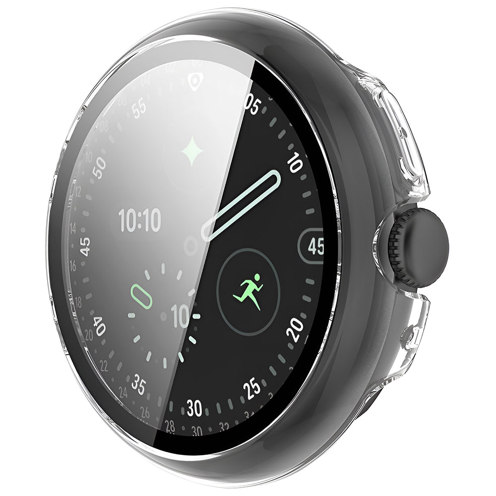 Techsuit Defense360 Pro -suojakotelo Google Pixel Watch 4 41mm, Läpinäkyvä