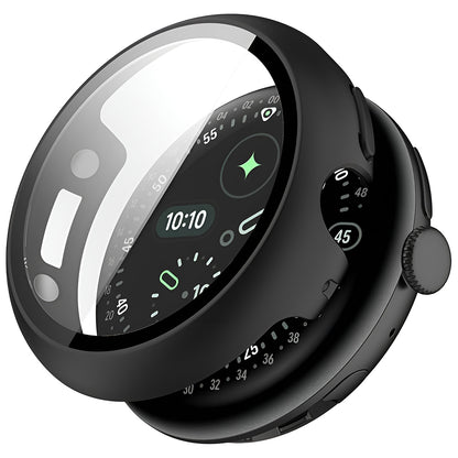 Techsuit Defense360 Pro -suojakotelo Google Pixel Watch 4 45mm, Musta