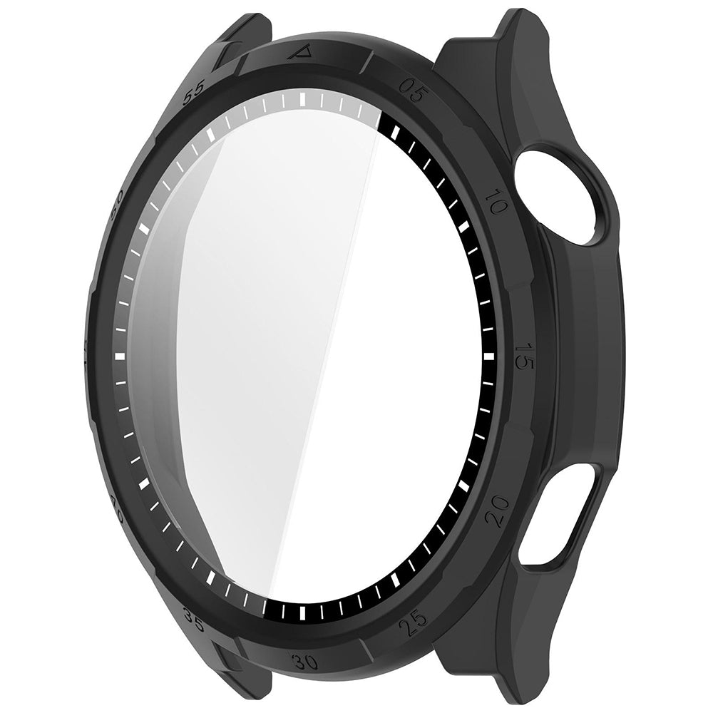 Techsuit Defense360 Pro -suojakuori Honor Watch 6 -kellolle, musta