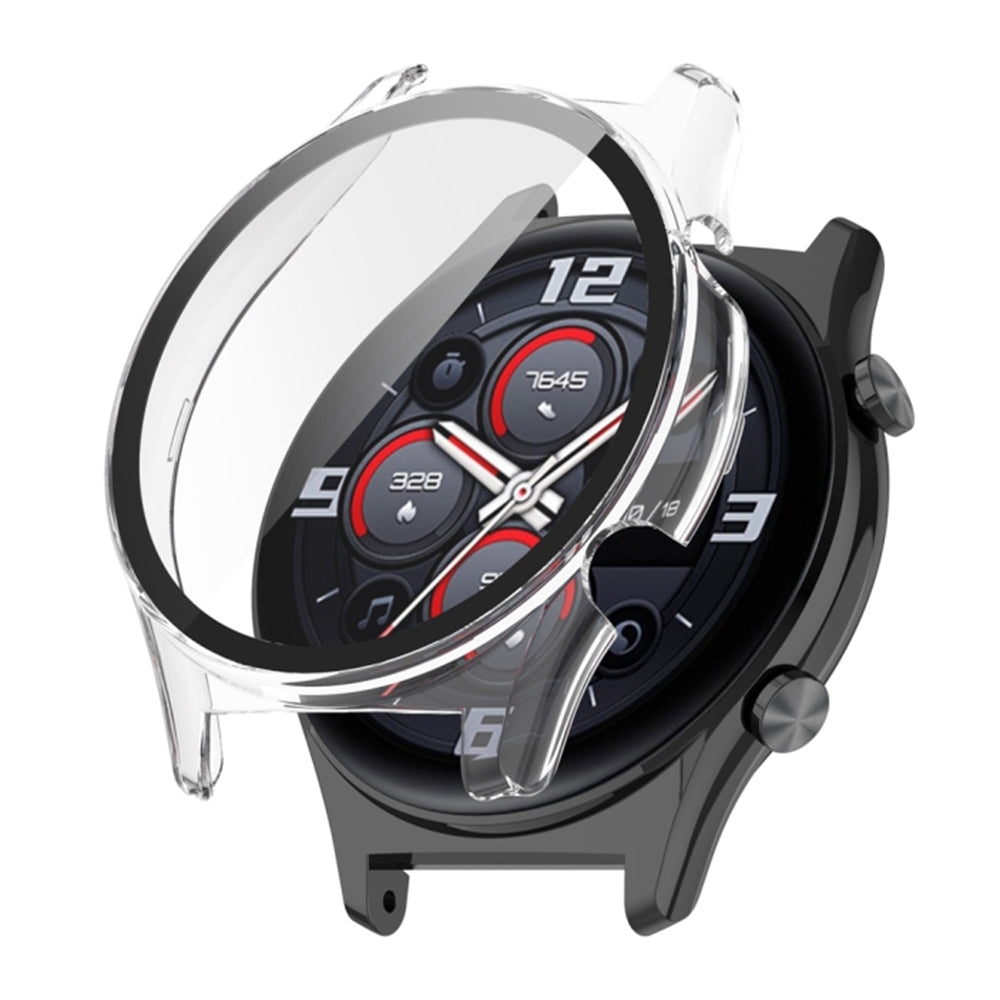 Techsuit Defense360 Pro -kuori Honor Watch GS 3:lle, läpinäkyvä