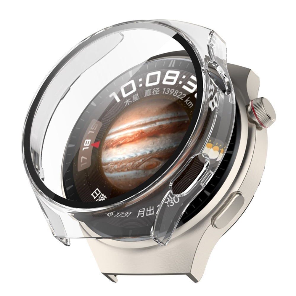 Techsuit Defense360 Pro -kuori Huawei Watch 4:lle, läpinäkyvä