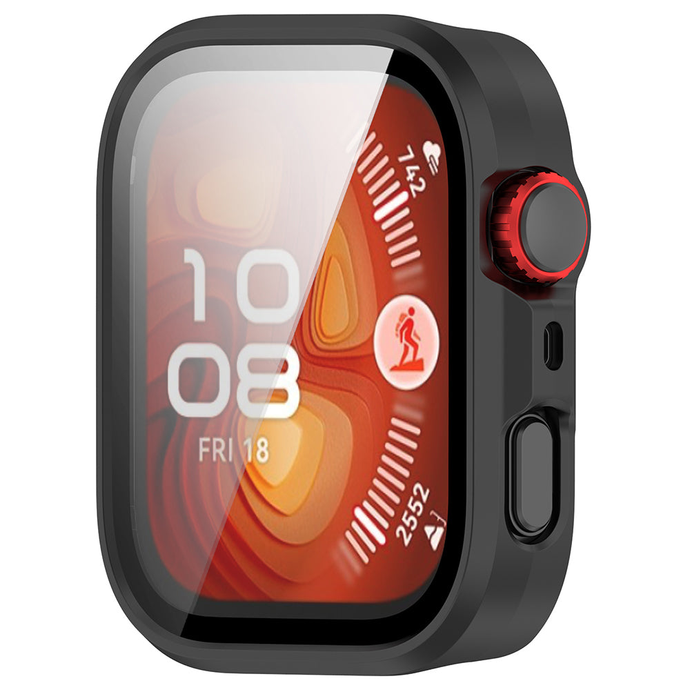 Techsuit Defense360 Pro -kuori Huawei Watch Fit 5 Pro:lle, Musta