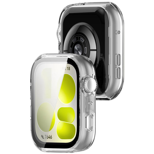 Techsuit Defense360 Pro -kuori Huawei Watch Fit 5:lle, läpinäkyvä