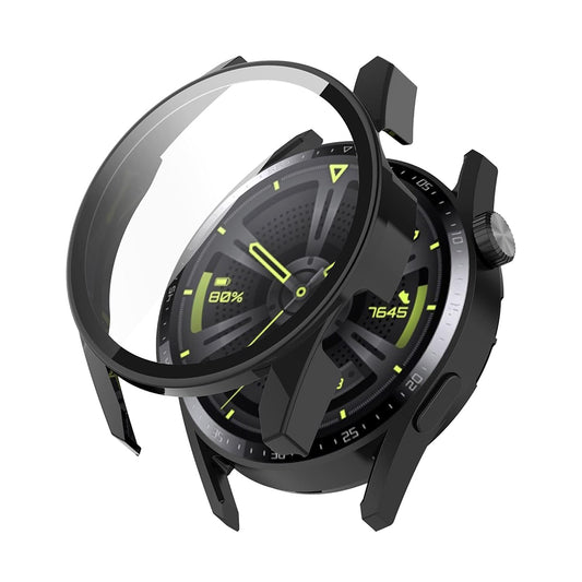 Techsuit Defense360 Pro -kuori Huawei Watch GT 3 42mm:lle, Musta