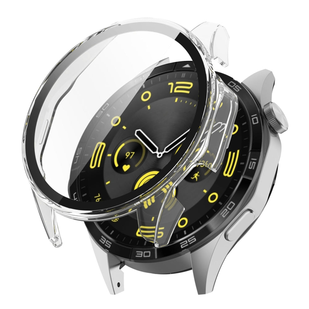 Techsuit Defense360 Pro -kuori Huawei Watch GT 4 46mm:lle, läpinäkyvä