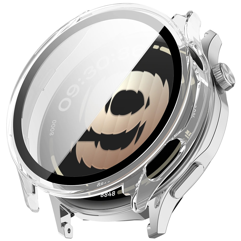 Techsuit Defense360 Pro -suojakotelo Oppo Watch S / OnePlus Watch Lite -kelloille, Läpinäkyvä