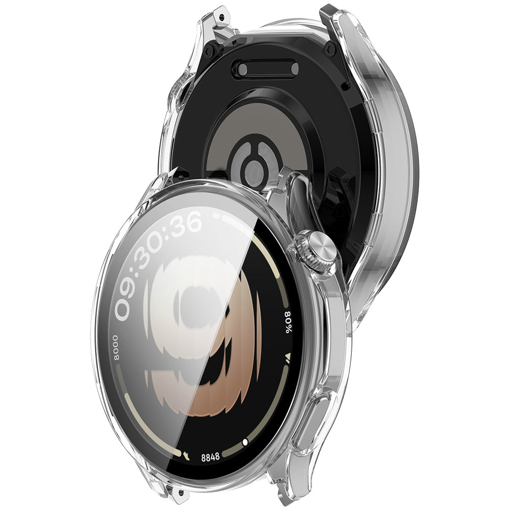 Techsuit Defense360 Pro -suojakotelo Oppo Watch S / OnePlus Watch Lite -kelloille, Läpinäkyvä