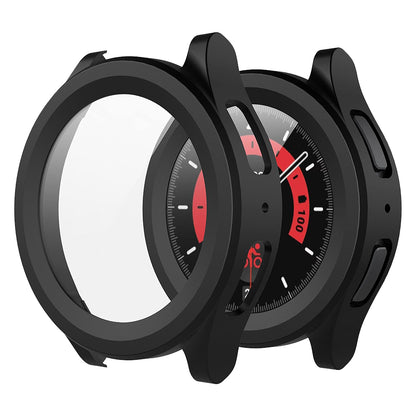 Techsuit Defense360 Pro -kuori Samsung Galaxy Watch5 Pro 45mm:lle, Musta
